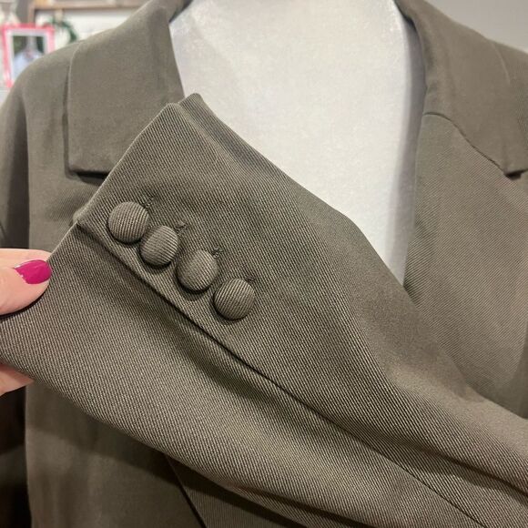 NWOT WeWoreWhat double breasted Boxy women's blazer oversized size small - Picture 14 of 14